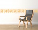 Damask Wall Pattern  Art Stickers